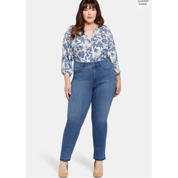 NYDJ High Straight Jeans In Plus Size 22W NWT - Picture 12 of 12
